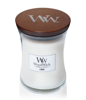 WoodWick Linen Hourglass Duftkerze  275 g