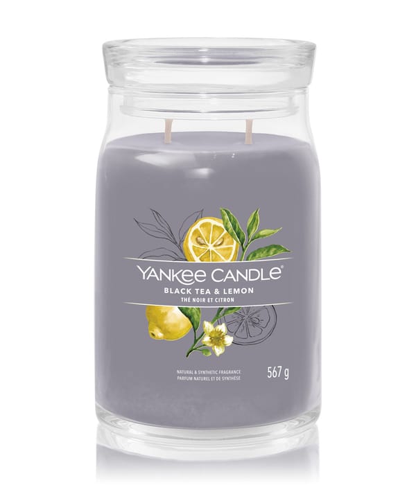 Produktbild 1 von 3, Yankee Candle Black Tea & Lemon Duftkerze