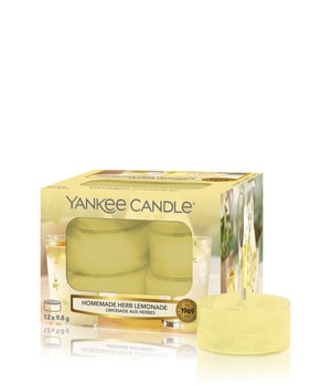 Yankee Candle Homemade Herb Lemonade Tea Lights Duftkerze  12 Stk
