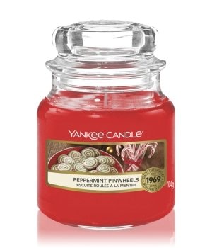 Yankee Candle Peppermint Pinwheels Duftkerze 104 g 5038581140544 base-shot_de