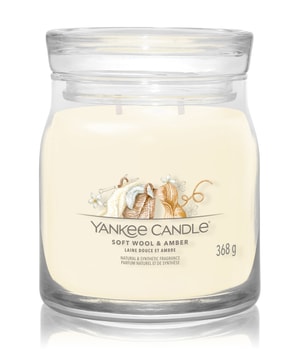 Yankee Candle Soft Wool & Amber Duftkerze 368 g 5038581144641 base-shot_de