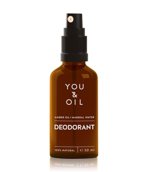 YOU & OIL Nourish & Rejuvenate Amber Oil+Mineral Water Deodorant Spray  50 ml
