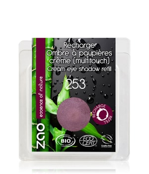ZAO Bamboo Cream Refill Lidschatten 3 g für Frauen, Farbe: Nr. 253 - Amethist