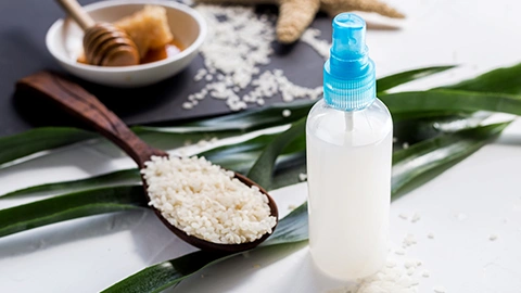 DIY Reiswasser für Haare