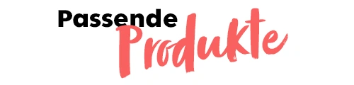 Passende Produkte Banner rot