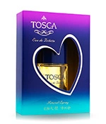 Romantisch und stilvoll ist das Design der Tosca Kosmetik. 