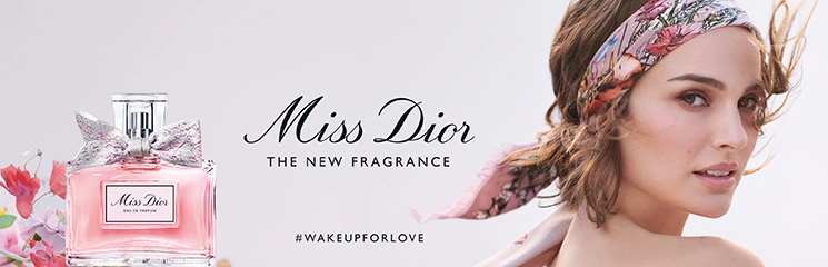 Dior Miss Dior Eau de Parfum Flakon und Frau