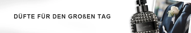 Düfte für den großen Tag! Elegante Herrendüfte Banner