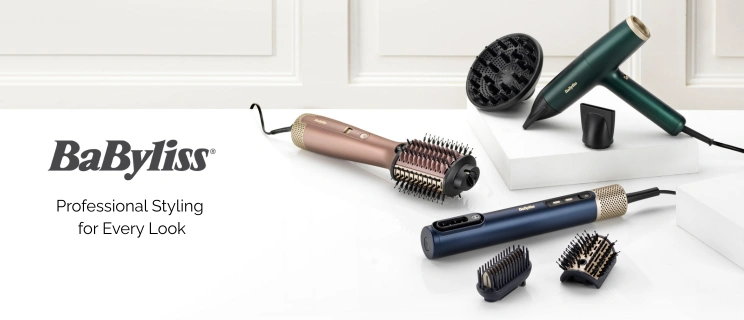 BaByliss Logo und Produkte