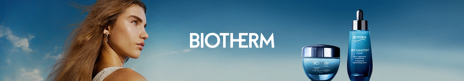 Frau und Biotherm Life Plankton™ Produkte