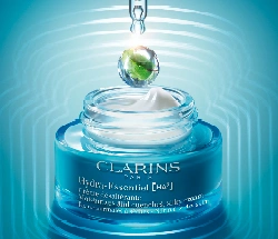 Clarins Creme Tiegel blau