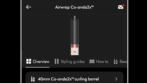 dyson Airwrap i.d. App