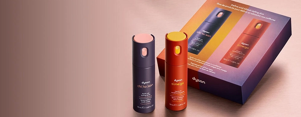 Dyson Define+Refresh Reisegrößen Geschenkset bei flaconi entdecken Dyson Define+Refresh Reisegrößen Geschenkset und Produktel