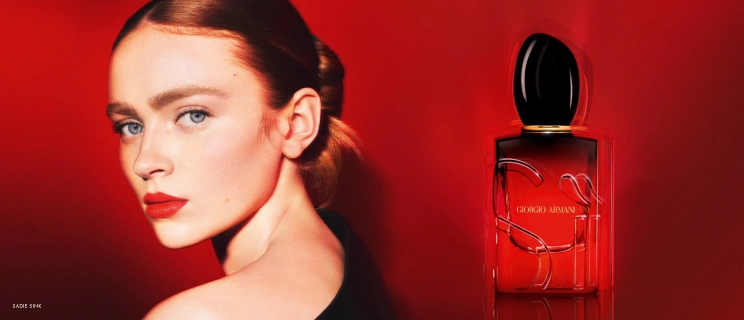 Model und My Way Nectar Flakon