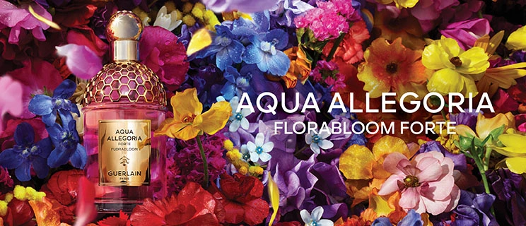 Guerlain Absolus Allegoria mit lila Blüten