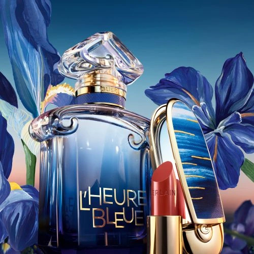 Guerlain Aqua Allegoria Duft Flakons und Blumen