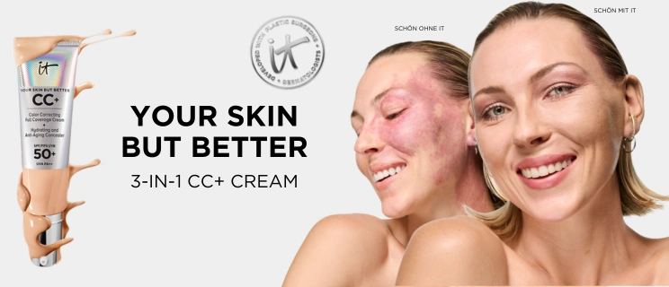 Models und iT Cosmetics Produkt