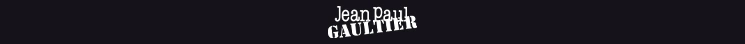 Logo de la marque Jean Paul Gaultier
