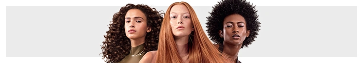 Frauen mit unterschiedlichen Haaren