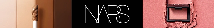 Markenlogo von NARS und Make-up Produkte