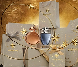 Frascos de perfume Invictus & Olympéa de Paco Rabanne