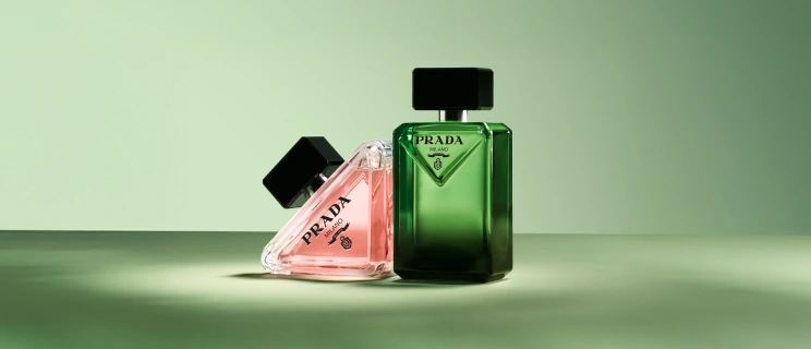 Prada Paradoxe und Prada Paradigme Parfum Flakon