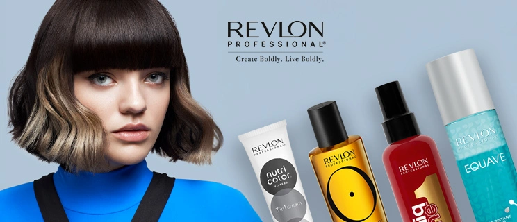 Model und Revlon Professional Produkte