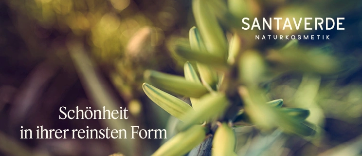 Natur, Slogan und Santaverde Logo