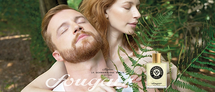 Models und Parfum Flakon