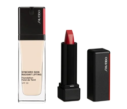 Shiseido Lippenstift und Foundation