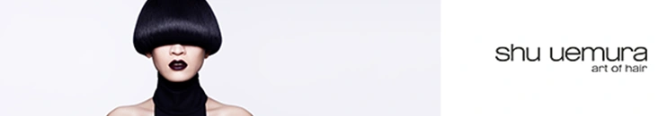 Shu Uemura Logo und Frau