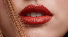Geschminkte Lippen