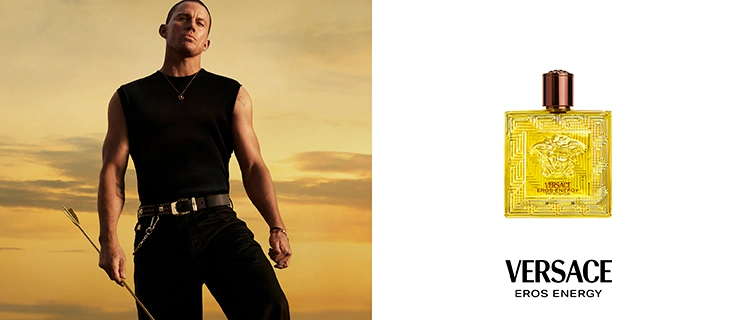 Versace Parfum Eros Energy und Channing Tatum
