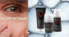 VICHY Homme Produkte und Männerauge