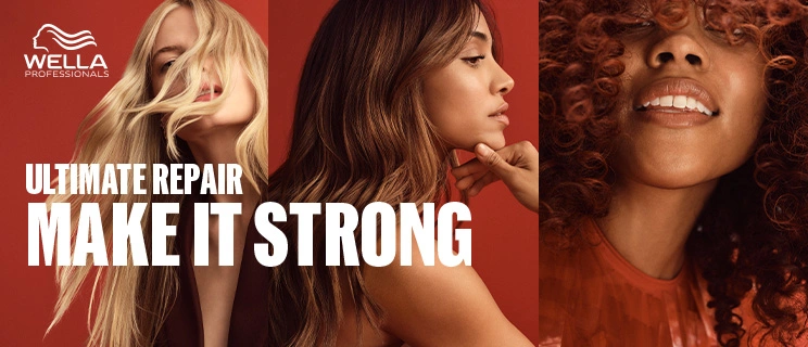 Models Wella Professionals Logo und Slogan