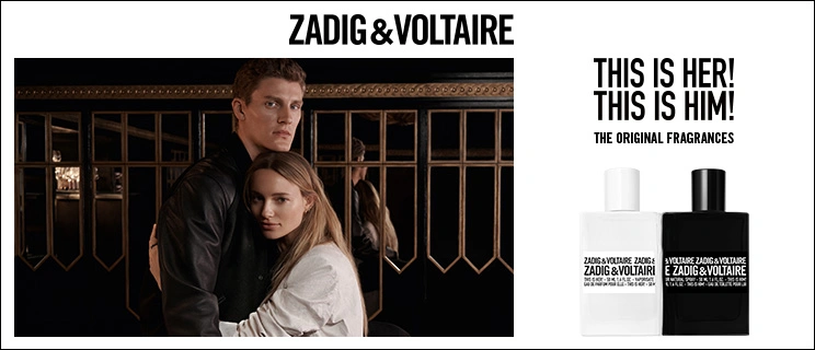 Zadig&Voltaire Parfum Flakons und Models