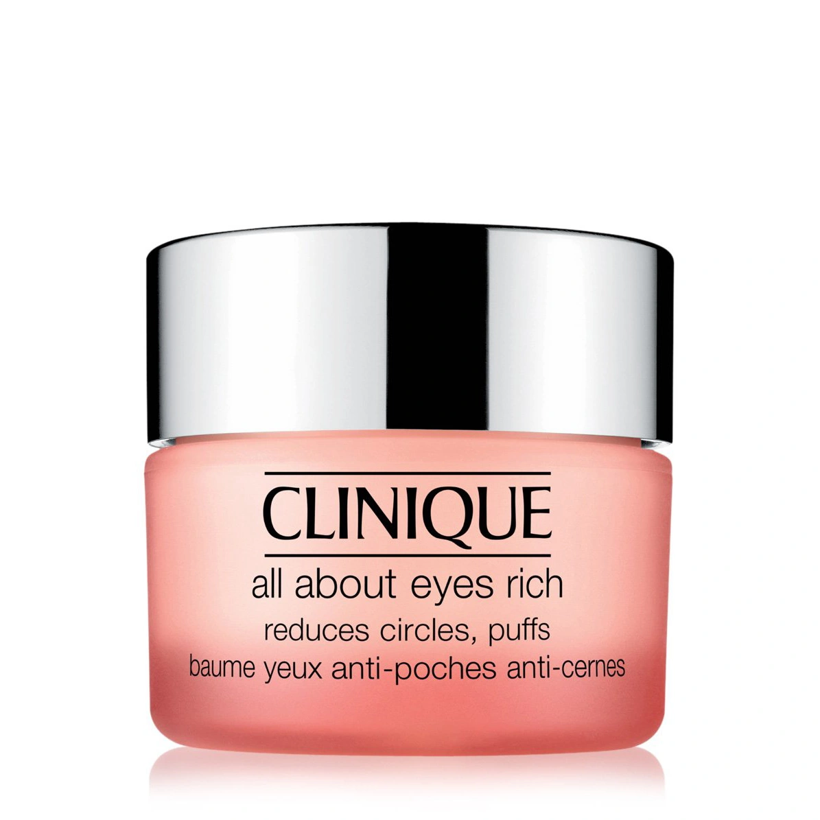 Clinique All About Eyes Rich Augencreme 15 ml für Frauen, Farbe: Pink